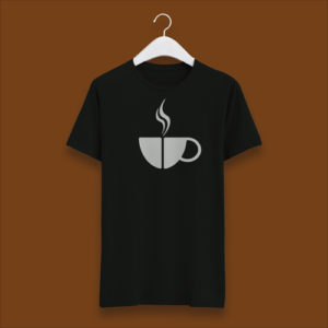 Camiseta Preta Café Novo Grão